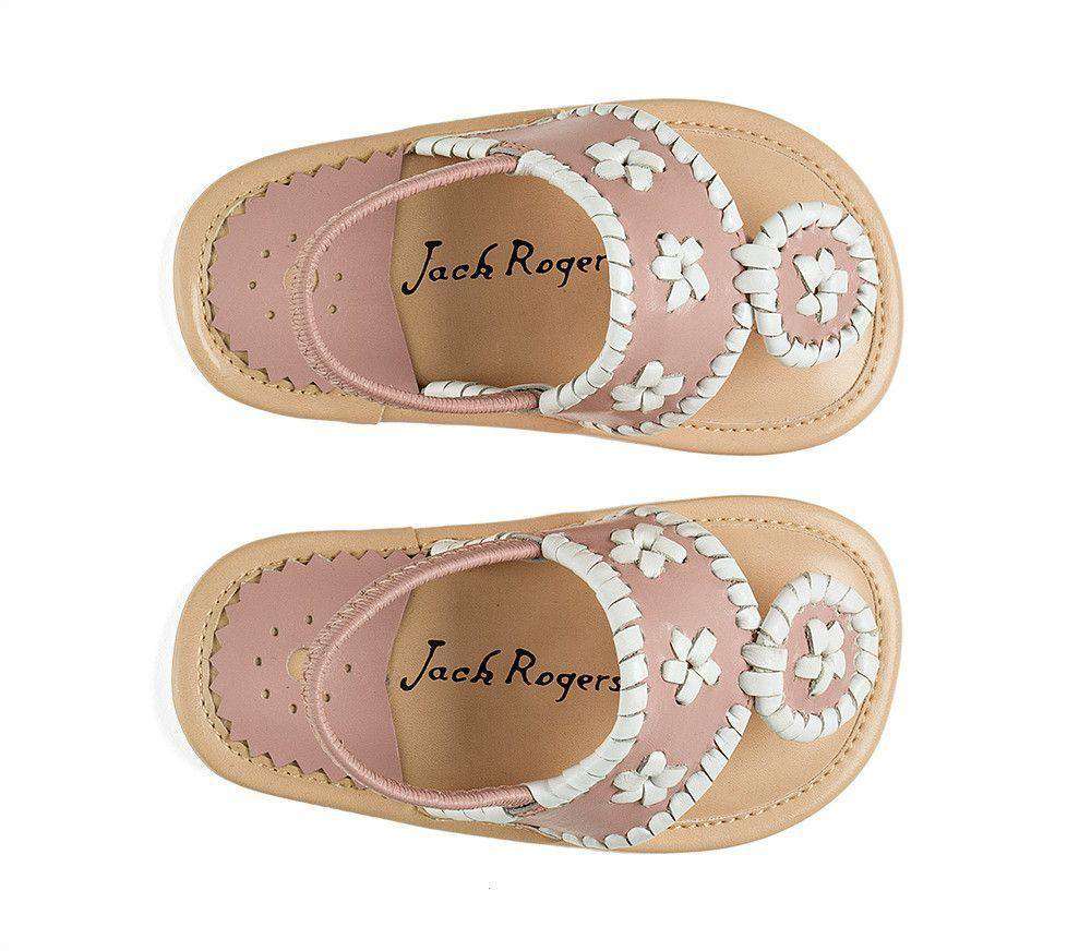 Baby Jacks in Blush / White by Jack Rogers - Country Club Prep