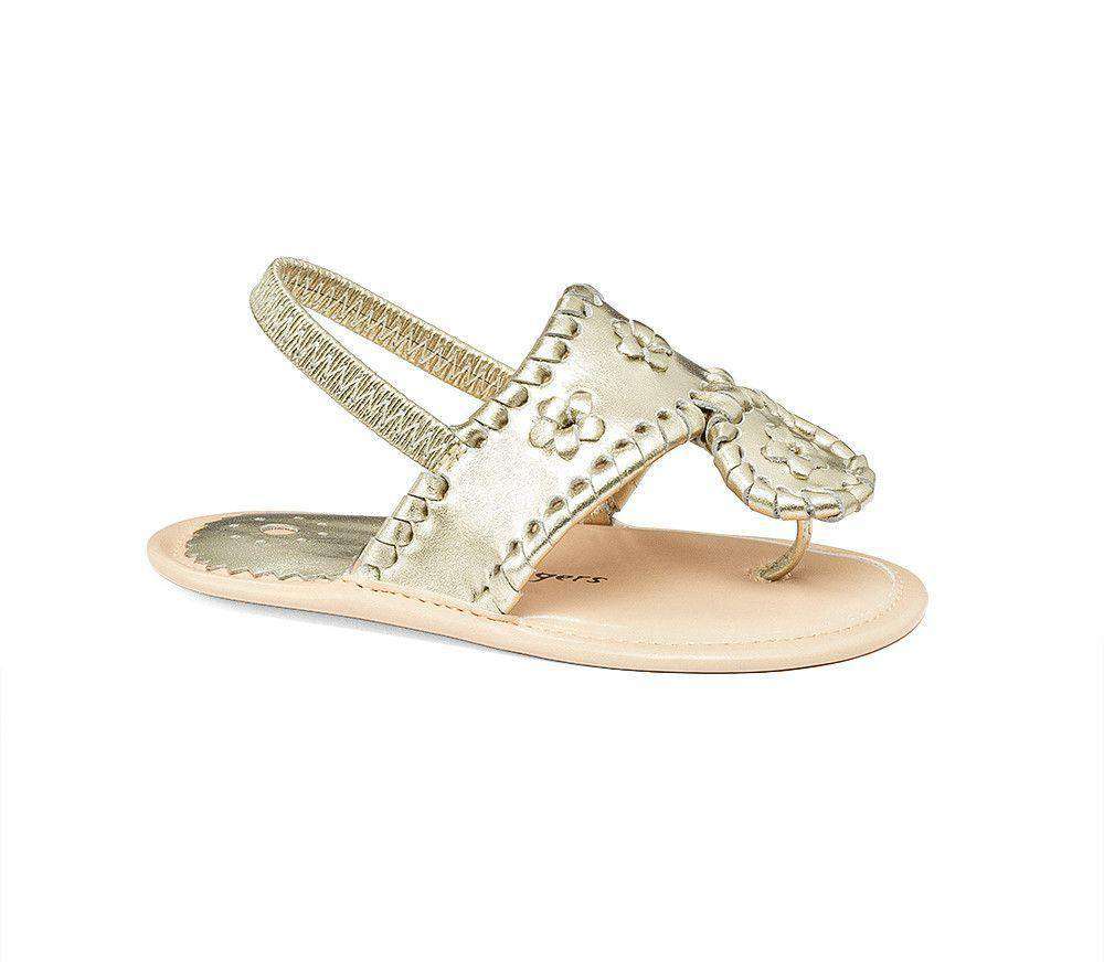 Baby Jacks in Platinum by Jack Rogers - Country Club Prep