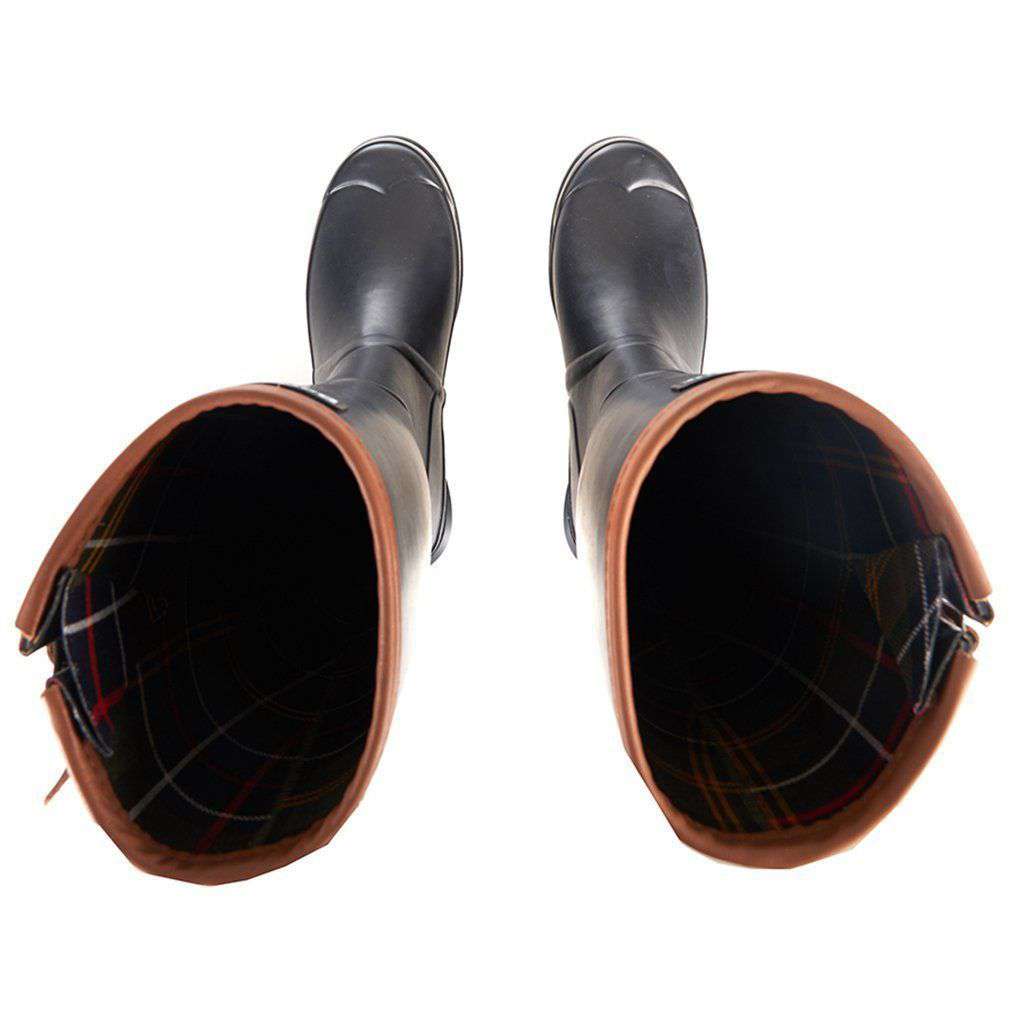 Women's Blyth Wellington Boots in Black by Barbour - Country Club Prep