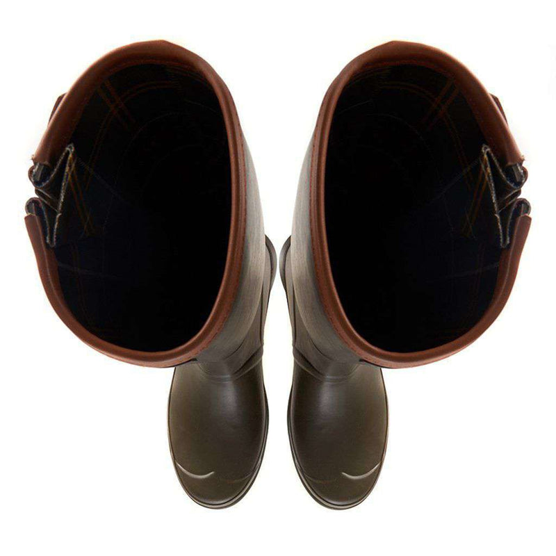 Women's Blyth Wellington Boots in Olive by Barbour - Country Club Prep