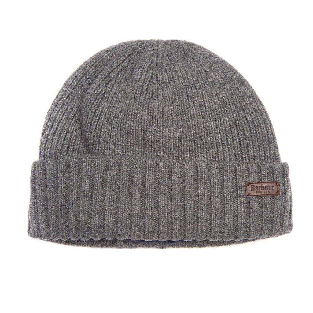 Carlton Beanie in Grey by Barbour - Country Club Prep