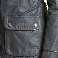 Castlebay Wax Jacket in Sage by Barbour - Country Club Prep