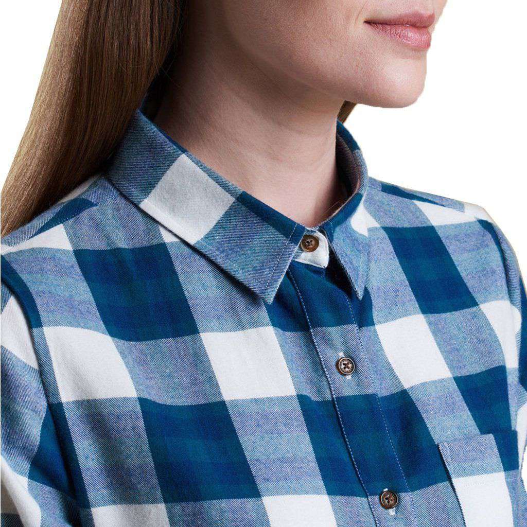 Combe Relaxed Fit Shirt in Sage by Barbour - Country Club Prep