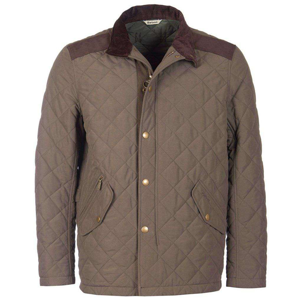 Coopworth Quilted Jacket in Forest by Barbour - Country Club Prep