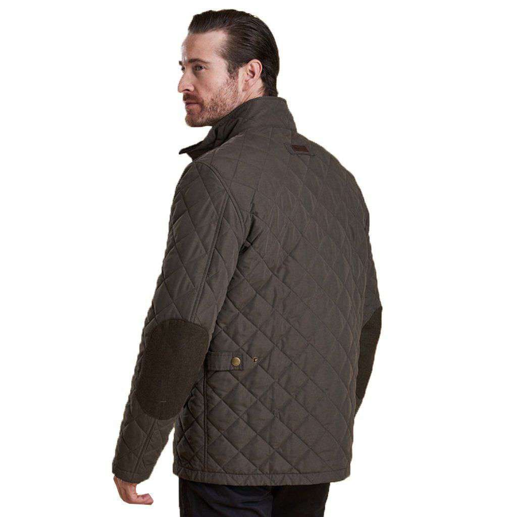 Coopworth Quilted Jacket in Forest by Barbour
