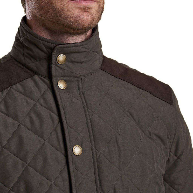 Coopworth Quilted Jacket in Forest by Barbour - Country Club Prep