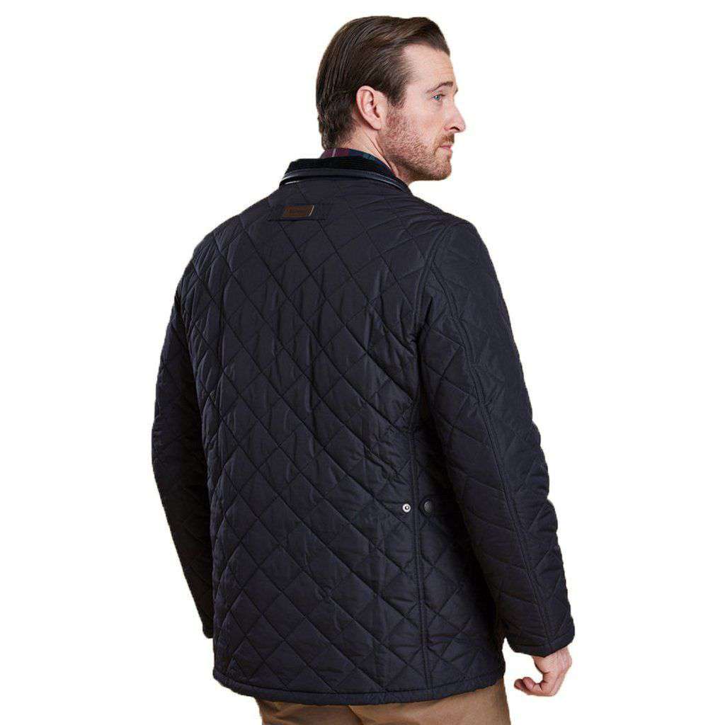 Devon Quilted Jacket in Navy by Barbour - Country Club Prep