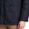 Devon Quilted Jacket in Navy by Barbour - Country Club Prep