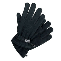 Leather Thinsulate Gloves in Black by Barbour - Country Club Prep