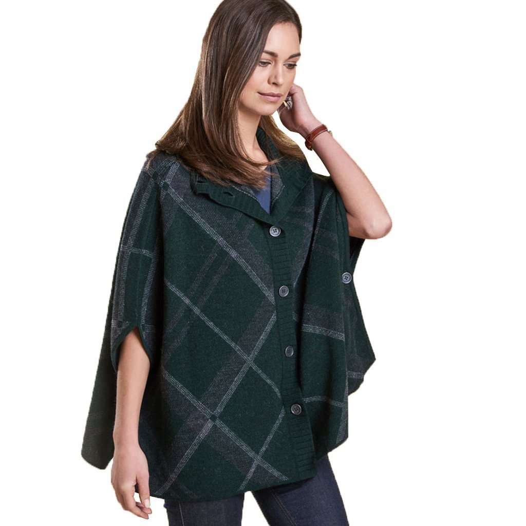 Muir Cape in Emerald by Barbour - Country Club Prep