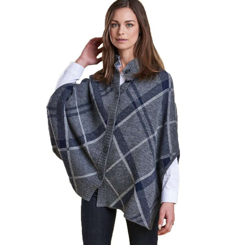 Muir Cape in Light Grey Marl by Barbour - Country Club Prep