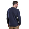 Rothesay Crew Neck Jumper in Navy by Barbour - Country Club Prep