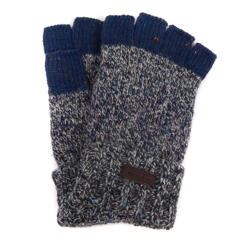 Runshaw Gloves in Grey/Navy by Barbour - Country Club Prep