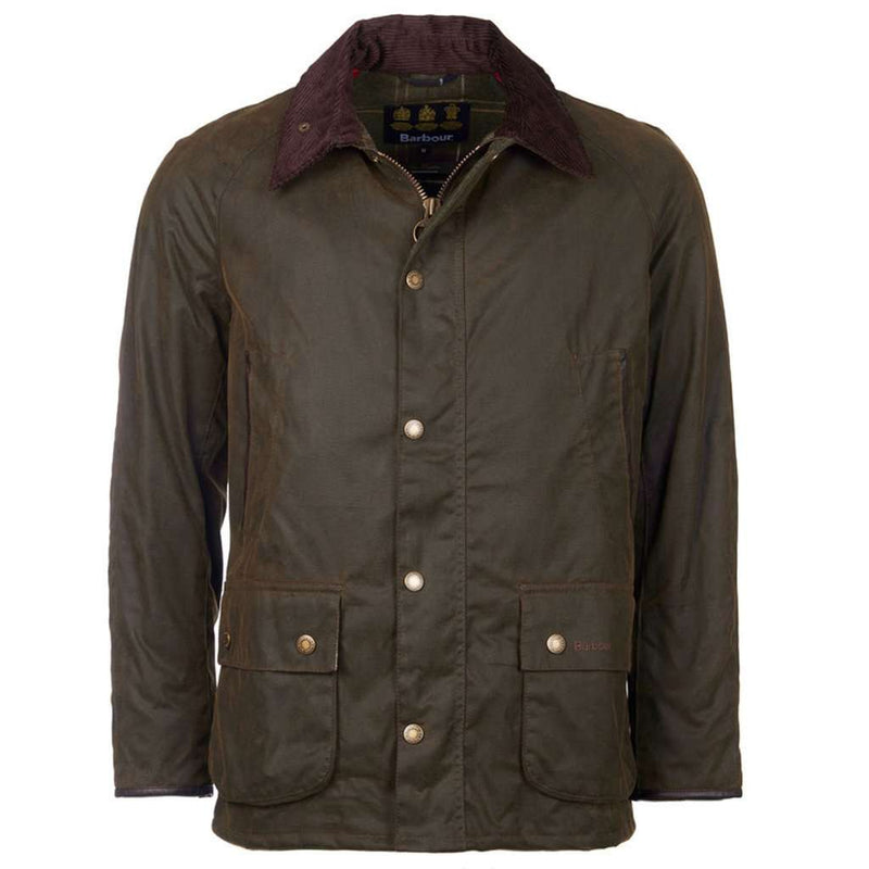 Barbour Sterling Wax Jacket in Olive – Country Club Prep