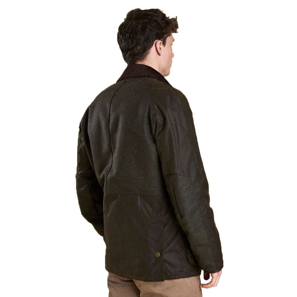 Sterling Wax Jacket in Olive by Barbour