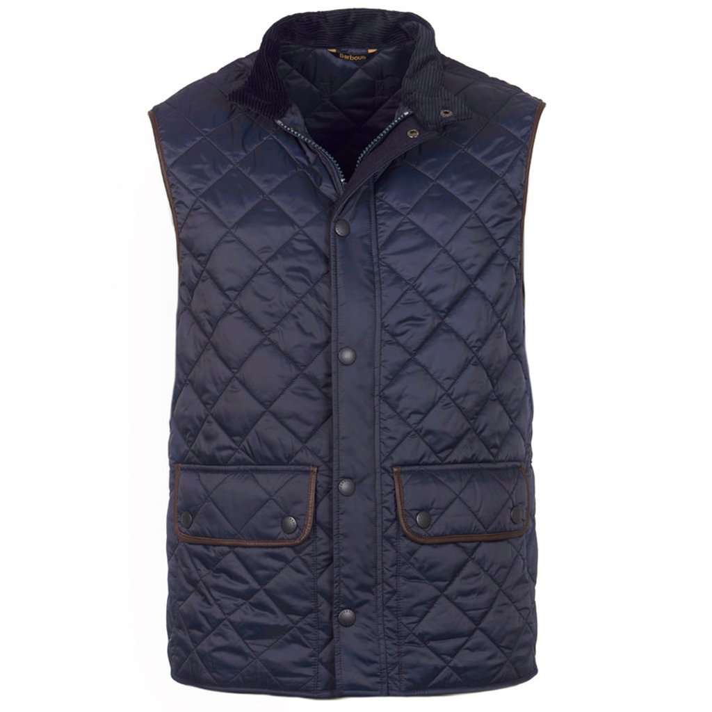 Tantallon Quilted Gilet in Navy by Barbour - Country Club Prep