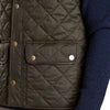 Tantallon Quilted Gilet in Olive by Barbour - Country Club Prep