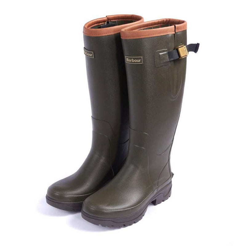 Women's Tempest Wellington Boots in Olive by Barbour - Country Club Prep