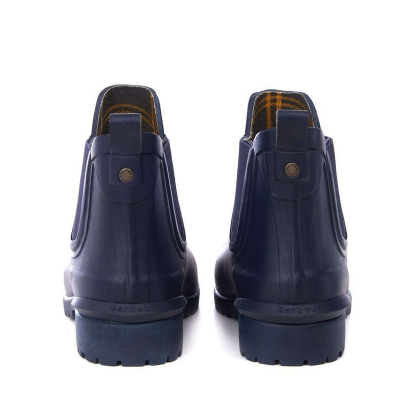 Women's Wilton Wellingtons in Navy by Barbour - Country Club Prep
