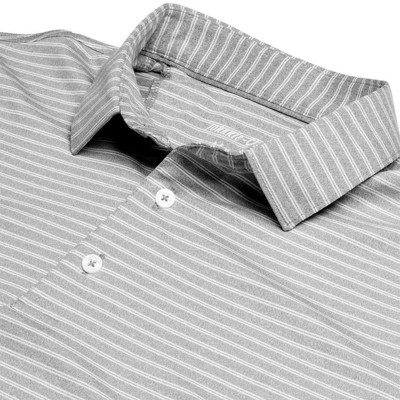 Barrett Striped Prep-Formance Jersey Polo by Johnnie-O - Country Club Prep