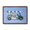 Beverage Cart Needlepoint Credit Card Wallet by Smathers & Branson - Country Club Prep
