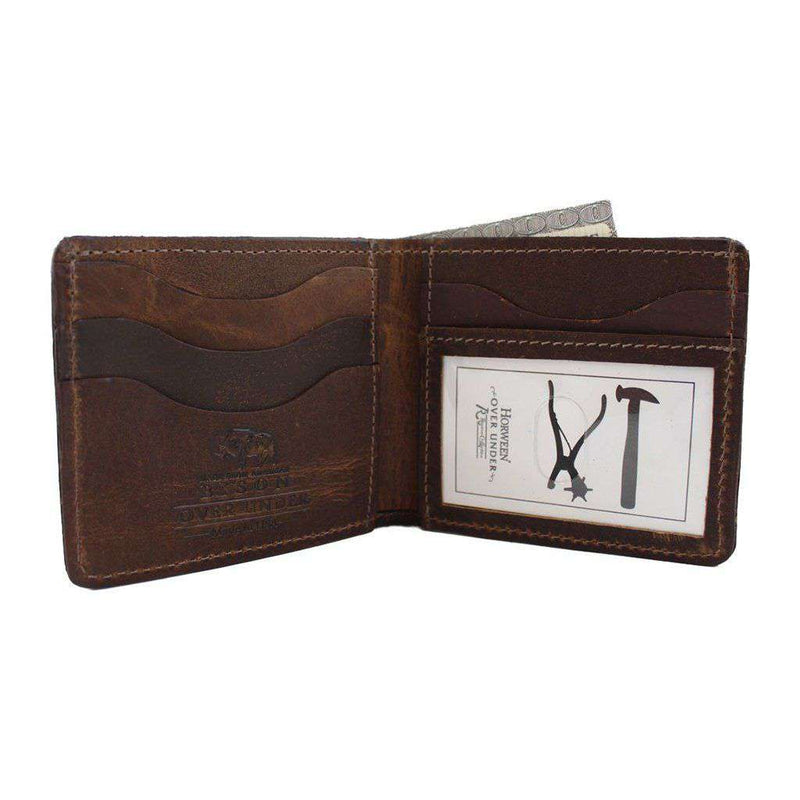 Bison Bi-Fold Wallet by Over Under Clothing - Country Club Prep