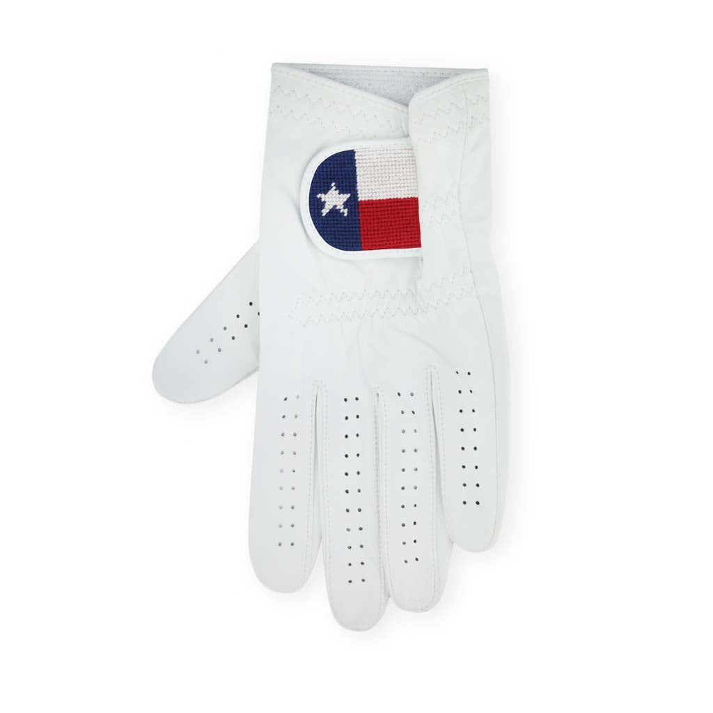 Big Texas Needlepoint Golf Glove by Smathers & Branson - Country Club Prep