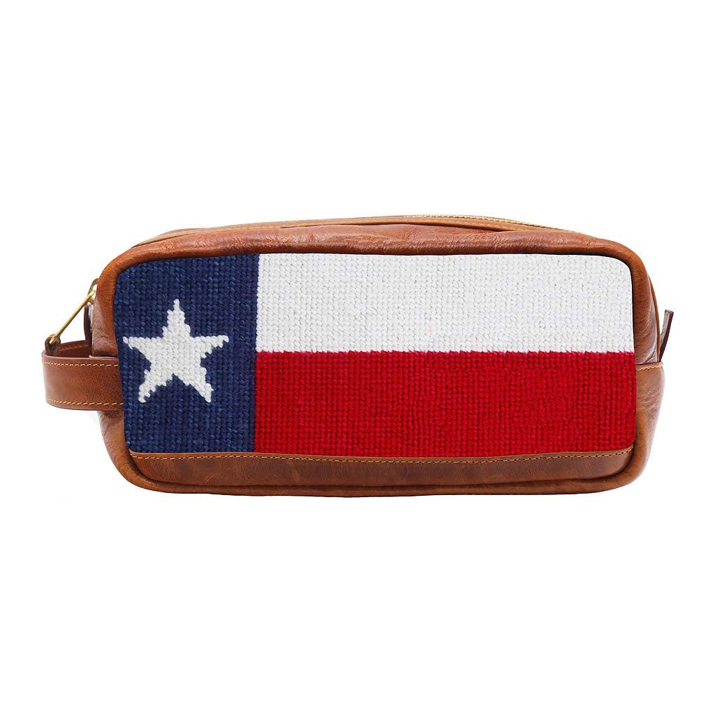 Big Texas Flag Toiletry Bag by Smathers & Branson - Country Club Prep