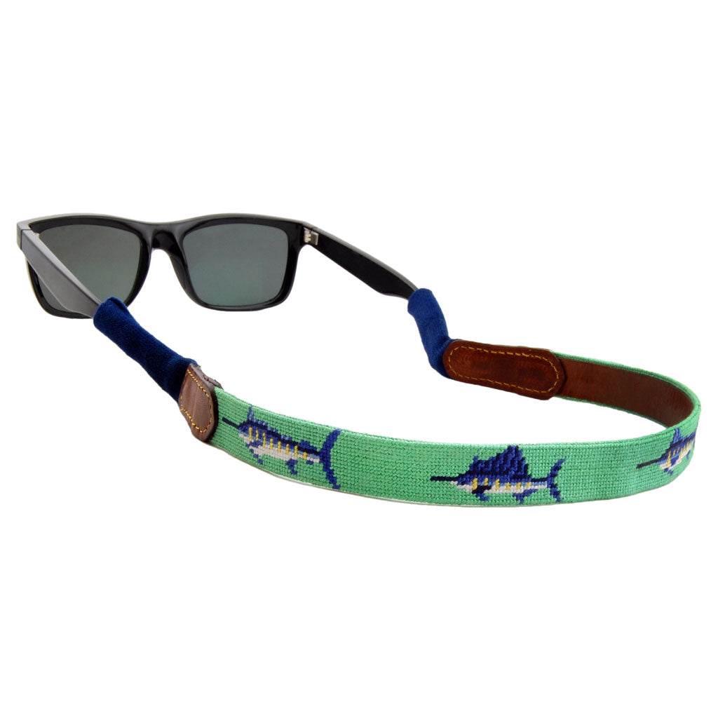 Billfish Needlepoint Sunglass Straps by Smathers & Branson - Country Club Prep