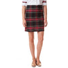 Black Stewart Plaid Ali Skirt by Castaway Clothing - Country Club Prep