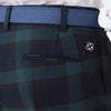 Stretch Twill Harbor Pant in Blackwatch Tartan Plaid by Castaway Clothing - Country Club Prep