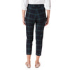 Ladies Beachcomber Stretch Twill Ankle Capri in Blackwatch Tartan Plaid by Castaway Clothing - Country Club Prep