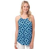 Blake Cami in Mosaic Print by Southern Tide - Country Club Prep