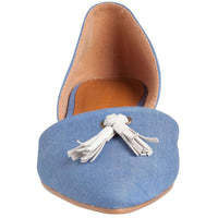 Caroline Flat in Cornflower Blue by Southern Proper - Country Club Prep