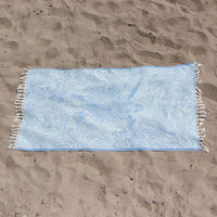 Blue Sea Turtle Reef Towel by Sand Cloud - Country Club Prep