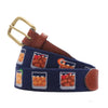 Bourbon Five Ways Needlepoint Belt by Smathers & Branson - Country Club Prep