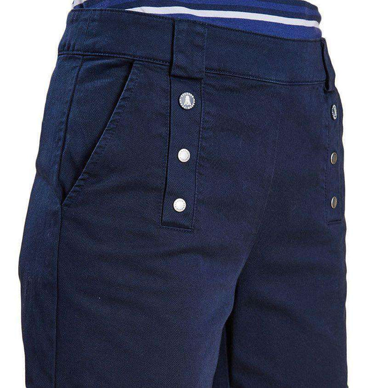 Bowline Shorts in Navy by Barbour - Country Club Prep