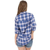 Boyfriend Flannel in Navy by Lauren James - Country Club Prep