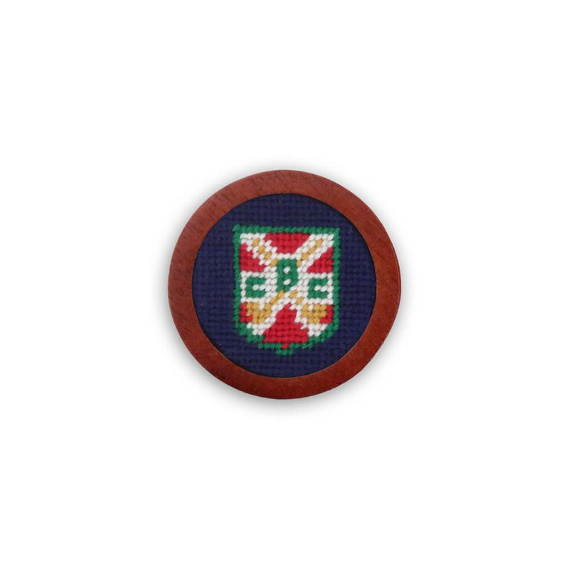 Bushwood Needlepoint Golf Ball Marker by Smathers & Branson - Country Club Prep