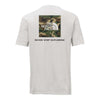 Men's Short Sleeve Red Box Tee in TNF White & True Green Camo by The North Face - Country Club Prep