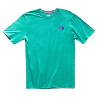 Men's Red Box Tee in Porcelain Green & Deep Blue by The North Face - Country Club Prep