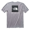 Men's Red Box Tee in Medium Grey Heather & Black by The North Face - Country Club Prep
