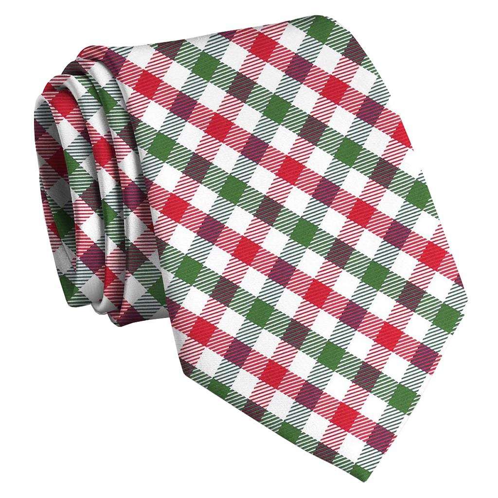 Christmas Quad Neck Tie by Bird Dog Bay - Country Club Prep