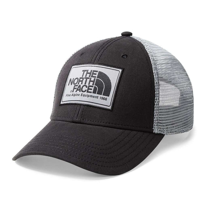 Mudder Trucker Hat in TNF Black & Mid Grey by The North Face - Country Club Prep