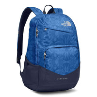 The North Face Wise Guy Backpack in Turkish Sea Metric Mountain Print & Cosmic Blue – Country Club Prep