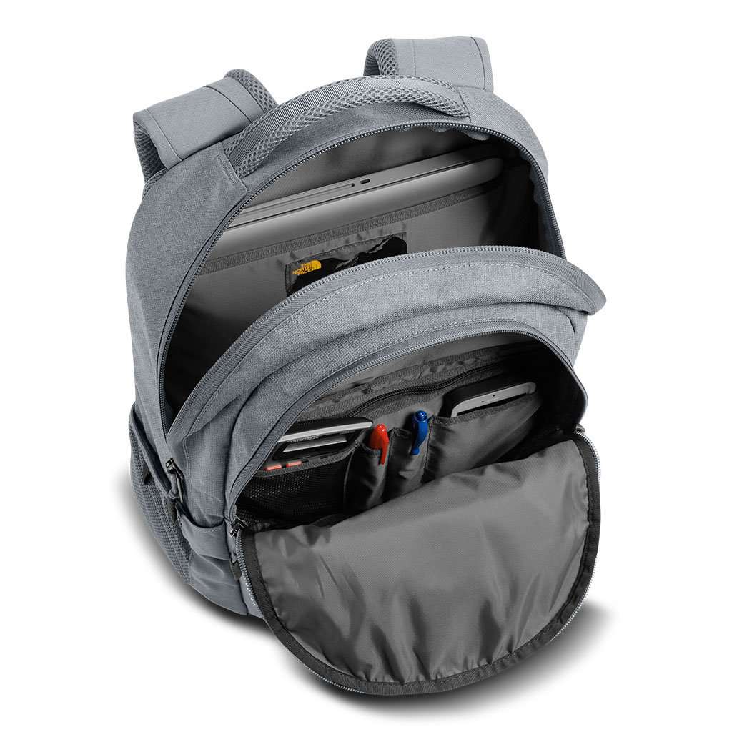 Jester Backpack in Mid Grey Heather by The North Face - Country Club Prep