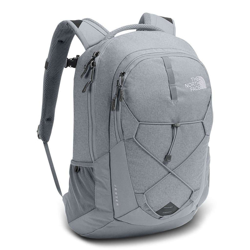 Jester Backpack in Mid Grey Heather by The North Face - Country Club Prep
