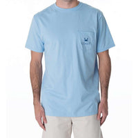 For The Buoys Classic Tee in Beachwash Blue by Coast - Country Club Prep