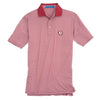 Gameday Feeder Stripe Performance Polo- University of Alabama in Crimson by Southern Tide - Country Club Prep