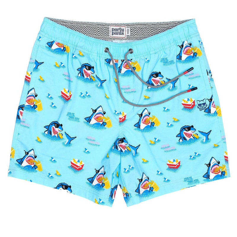 Cooler than You Swim Short by Party Pants - Country Club Prep